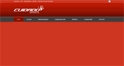 Desktop Screenshot of cuidado-sports.de